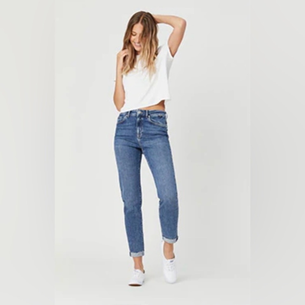 MAVI Cindy Hi Rise Mom Jeans